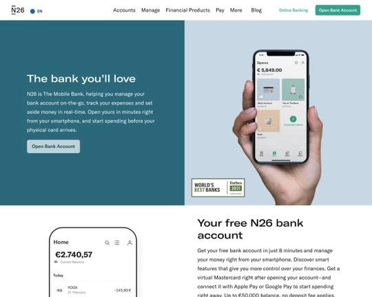 N26 Prepaid Mastercard Logo