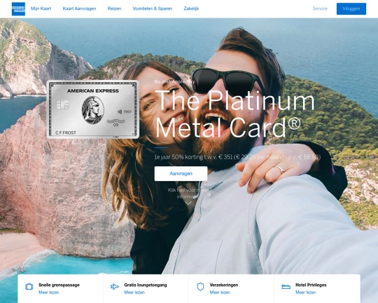 The Platinum Card Logo